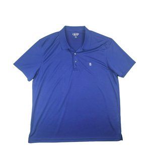 Izod Golf Shirt Men's Size XXL Blue Polo Golf Polo Short Sleeve Embroidered Logo